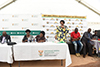 Deputy Minister Candith Mashego-Dlamini participates in a “Back-to-School“ Outreach, Manzini Combined School, Mpumalanga, South Africa, 7 February 2020.