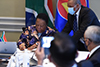Minister Naledi Pandor represents the South African Government on the occasion of South Africa's accession to the Treaty of Amity and Cooperation with South East Asian nations, Cape Town, South Africa, 10 November 2020.