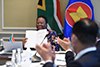 Minister Naledi Pandor represents the South African Government on the occasion of South Africa's accession to the Treaty of Amity and Cooperation with South East Asian nations, Cape Town, South Africa, 10 November 2020.