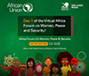 Minister Naledi Pandor participates in the African Forum on Women Peace and Security, Cape Town, South Africa, 10 November 2020.