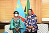 Political Consultations between Minister Naledi Pandor and the Minister of State and Minister of Foreign Affairs of the Democratic Republic of the Congo, Madame Marie Ntumba Nzeza, Cape Town, South Africa, 10 November 2020.