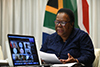 Minister Naledi Pandor hosts the 2020 Gertrude Shope Annual Dialogue Forum, Pretoria, South Africa, 27-28 August 2020.