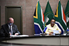 Minister Naledi Pandor participates in the IBSA Joint Ministerial Meeting on Reform of the United Nations (UN) Security Council, Pretoria, South Africa, 16 September 2020.