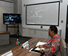 Minister Naledi Pandor and the Minister of Tourism, Ms Nkhensani Kubayi-Ngubane; during a video conference meeting with the Southern African Development Community (SADC) Council of Ministers, at the Council for Scientific and Industrial Research (CSIR), Pretoria, South Africa, 18 March 2020.