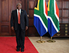 President Cyril Ramaphosa receives Letters of Credence from Ambassadors- and High Commissioners-Designate, Sefako Makgatho Presidential Guesthouse, Pretoria, South Africa, 19 November 2020.