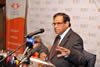 Deputy Minister Ebrahim Ebrahim addresses the students at the University of Johannesburg, Soweto Campus, on BRICS and South Africa's involvement in the organisation, 24 October 2012.