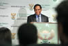 Deputy Minister of International Relations and Cooperation, Mr Ebrahim Ebrahim briefs the Media on a variety of International Issues, Pretoria, South Africa, 22 March 2012.