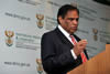 Deputy Minister Ebrahim Ebrahim addresses the Media during a Press Conference on Syria, Pretoria, South Africa, 20 July 2012.