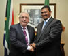 Deputy Minister Marius Fransman and the Minister of State for Trade and Development of Ireland, Mr Joe Costello; meet in Cape Town, South Africa, 15 November 2012.