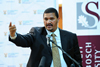 Deputy Minister Marius Fransman participates in a Round Table Discussion at the University of Stellenbosch, Stellenbosch, Western Cape, South Africa, 21 November 2012.