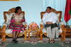 Minister Maite Nkoana-Mashabane and H E U Wunna Maung Lwin, Minister of Foreign Affairs of the Union of Myanmar hold Bilateral Discussions, Nay Pyi Taw, Myanmar, 4 September 2012.