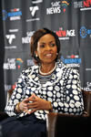 Minister of International Relations and Cooperation, Ms Maite Nkoana-Mashabane during The New Age Business Briefing Session, Johannesburg, South Africa, 11 September 2011.