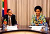 Bilateral Discussions between Minister Maite Nkoana-Mashabane and her counterpart from Sri Lanka, Professor Gamini Lakshman Peiris, Minister of External Affairs, 5 March 2012.