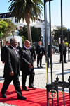 President Jacob Zuma hosts President Hifikepunye Pohamba of Namibia on a State Visit, Cape Town, South Africa, 6 November 2012.