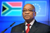 President Jacob Zuma during a Press Conference, 18 September 2012.