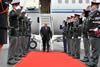 President Jacob Zuma arrives in Brussels, Belgium for the SA-EU Summit Meeting, 18 September 2012.