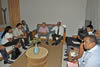 President Jacob Zuma and President James Michel of Seychelles meet with the leaders of Madagascar - Mr Andry Rajoelina and Mr Marc Ravalomanana, 26 July 2012.