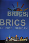 Fifth BICS Summit opening - BRICS Business Council signs Agreements, Durban, South Africa, 27 March 2013.