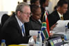 Minister of Trade and Industry, Mr Rob Davies, during the SADC Ministers Council Meeting held in Elephant Hills Resort Conferences Centre, Victoria Falls, Zimbabwe ahead of the 34th Ordinary Summit of SADC Heads of State and Government to follow, 8-13 August 2014.