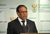 Deputy Minister Ebrahim Ebrahim briefs the media on current international developments, Pretoria, South Africa, 25 July 2013.