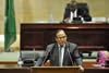 Deputy Minister Ebrahim Ebrahim addresses the Opening of the Second Ordinary Session of the Pan-African Parliament (PAP), Midrand, Johannesburg, South Africa, 6 May 2013.