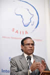 Deputy Minister Ebrahim Ebrahim addresses the South African Institute of International Affairs (SAIIA) on the topic of “Celebrating 19 years of South Africa’s Foreign Policy: Milestones and Challenges”, Johannesburg, South Africa, 04 July 2013.