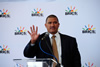 Deputy Minister Fransman addresses the crowd at Mitchels Plain during the Western Cape BRICS Summit road show, Cape Town, South Africa, 5 March 2013.