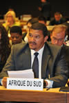 Deputy Minister Marius Fransman delivers South Africa's statement at the General Debate on the theme of the Annual Ministerial Review: Science, technology and innovation, and the potential of culture, for promoting sustainable development and achieving the Millennium Development Goals, Geneva, Switzerland, 03 July 2013.