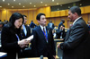 Deputy Minister Fransman has a Bilateral Meeting with Foreign Minister Fumio Kishida of Japan at the start of the second day the Fifth Tokyo International Conference on African Development (TICAD-V) Ministerial Preparatory Meeting, Addis Ababa, Ethiopia, 16-17 March 2013.