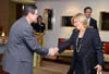 Deputy Minister Luwellyn Landers with his Cuban counterpart, Deputy Minister Ana Teresita González Fraga, O R Tambo Building, Pretoria, South Africa, 11 September 2014.