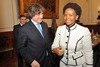 Minister Nkoana-Mashabane pays a Courtesy Call on the Vice President of Argentina, H E Amando Boudou, at the Senate in Buenos Aires, Argentina, 1 August 2013.