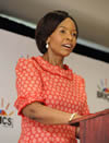 Minister Maite Nkoana-Mashabane addresses the BRICS KZN roadshow, Durban, South Africa, 5 March 2013.