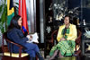 Minister Maite Nkoana-Mashabane was hosted by Leanne Manas of SABC 2 Morning Live. SABC 2 Morning Live broadcasted from the Embassy of the People's Republic of China, Pretoria, South Africa, 29 August 2014.