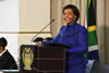Minister Maite Nkoana-Mashabane delivers her Budget Vote in Parliament, Cape Town, South Africa, 22 July 2014.