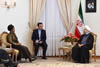 Minister Maite Nkoana-Mashabane pays a Courtesy Call on the President of the Islamic Republic of Iran, H. E. Dr Hassan Rouhan, Tehran, Islamic Republic of Iran, 15-16 June 2014.