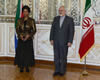 Minister Nkoana-Mashabane meets with her Iranian counterpart, Dr Mohammad Javad Zarif, Minister of Foreign Affairs of Iran, Tehran, Islamic Republic of Iran, 15-16 June 2014.