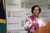 Minister Maite Nkoana-Mashabane briefs the media on the outcomes of the recent State Visit to the People's Republic of China by President Jacob Zuma, Pretoria, South Africa, 9 Desember 2014.