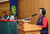 Minister Maite Nkoana-Mashabane and SADC Executive Secretary, Dr. Stergomena Lawrence Tax, during the launch of the SADC Observer Mission to Mozambique, VIP Hotel, Maputo, Mozambique, 3 October 2014.