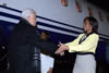 Minister Maite Nkoana-Mashabane receives President Mahmoud Abbas from the State of Palestine at the Waterkloof Air Force Base Airport, Pretoria, South Africa, 25 November 2014.