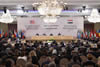 Wide view of the International Donors’ Conference on Palestine, entitled “Reconstructing Gaza”, Cairo, Egypt, 12 October 2014.