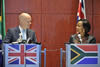Minister of International Relations and Cooperation, Ms Maite Nkoana-Mashabane, meets with Mr William Hague, Secretary of State for Foreign and Commonwealth Affairs of the United Kingdom in Cape Town, South Africa, 09-10 September 2013.