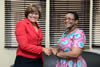 Deputy Director General for Americas and Caribbean, Ms Yolisa Maya, meets with the Deputy Foreign Minister of the Dominican Republic, Ms Alejandra Liriano, at the Ministry of Foreign Affairs, Santo Domingo, Dominican Republic, 21 October 2014.