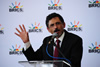 Minister Patel  addresses the crowd at Mitchels Plain during the Western Cape BRICS Summit road show, Cape Town, South Africa, 5 March 2013.
