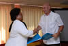 Deputy Minister of Water Affairs, Ms Pamela Tshwete, and the Deputy Minister of Water Resources of Cuba, Ing. Mr. Abel Salas Garcias, sign a MOU between South Africa and Cuba on Water and Sanitation, Havana, Cuba, 27 October 2014.