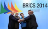 Leaders of the Federative Republic of Brazil, the Russian Federation, the Republic of India, the People’s Republic of China and the Republic of South Africa, at the Sixth BRICS Summit, Fortaleza, Brazil, 14 -16 July 2014.