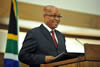 President Jacob Zuma addresses the Heads of Mission Conference held at the O R Tambo Building, Head Office of the Department of International Relations and Cooperation, Pretoria, South Africa, 11 April 2013.