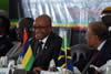 President Zuma during the 34th Ordinary Summit of Southern African Development Community (SADC) Heads of State and Government, Victoria Falls, Republic of Zimbabwe, 17-18 August 2014.