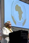 The African Union Commission Chairperson, Dr Nkosazana Dlamini Zuma, officially opens the Twenty Seventh (27th) Ordinary Session of the Executive Council, Sandton, Johannesburg, South Africa, 11 June 2015.