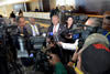 The Deputy Chairperson of the African Union Commission, Mr Erastus Mwencha, briefs the media ahead of the African Union (AU) Ministerial Retreat Meeting, Sandton Convention Centre, Johannesburg, South Africa, 7-15 June 2015