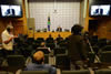 Deputy Minister Luwellyn Landers addresses the media on international developments, Imbizo Media Centre, Cape Town, South Africa, 19 March 2015.